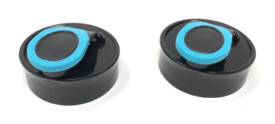 H2OCOACH - Boss Bottle 1 Gallon | Today's Choices ~ Tomorrow's Body Top (Blue) 2 PACK