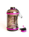 H2OCOACH - Today's Choices - Tomorrow's Body Half Gallon Water Bottle - w. Straw - 85 oz