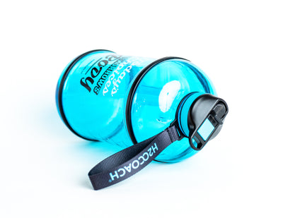 H2OCOACH - Today's Choices - Tomorrow's Body Half Gallon Water Bottle - w. Straw - 85 oz