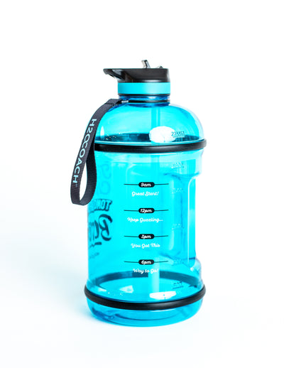 H2OCOACH - Today's Choices - Tomorrow's Body Half Gallon Water Bottle - w. Straw - 85 oz