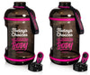 H2OCOACH - Today's Choices - Tomorrow's Body Half Gallon Water Bottle - Flip Top - 85 oz