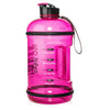 H2OCOACH - Today's Choices - Tomorrow's Body Half Gallon Water Bottle - Flip Top - 85 oz - Pink