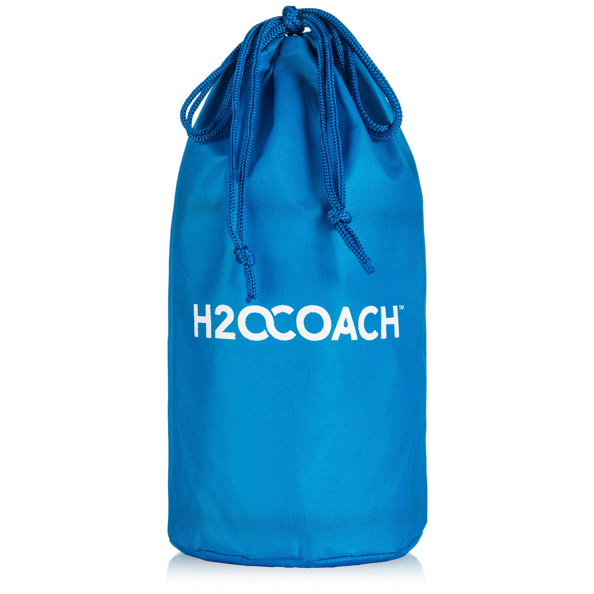 H2OCOACH One Gallon Set - TRANSPARENT w. BLACK & Blue -2 Quantity