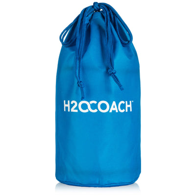 1 - H2OCOACH One Gallon Water Bottle Set - BPA Free - 128 oz - Black & Blue