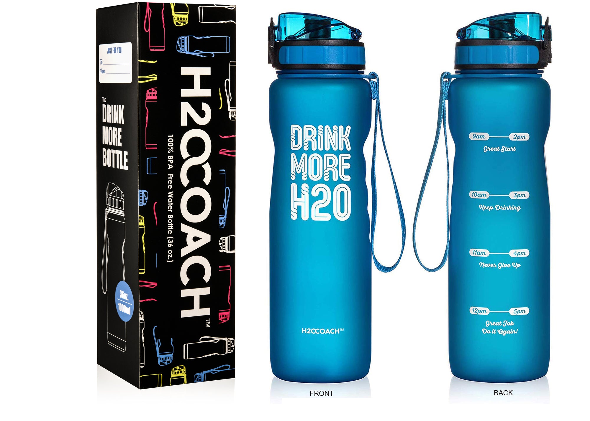 Compact Water Bottles - H2OCOACH