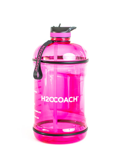 Gallon Water Bottle with Straw- BPA Free - 128 oz - H2OCoach