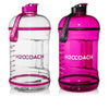 H2OCOACH One Gallon Water Bottle Set - Pretty N Pink & Pink -2 Quantity