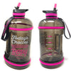 H2OCOACH - Today's Choices - Tomorrow's Body Half Gallon Water Bottle - w. Straw - 85 oz