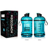 H2OCOACH - Today's Choices - Tomorrow's Body Half Gallon Water Bottle - Flip Top - 85 oz