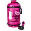 H2OCOACH One Gallon Water Bottle and Half Gallon Set - Blue & Hot Pink -2 Quantity