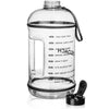 1 - H2OCOACH One Gallon Water Bottle Set - BPA Free - 128 oz - Black & Blue