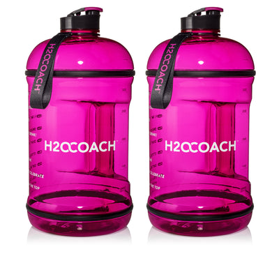 H2OCOACH One Gallon Set - PINK -2 Quantity